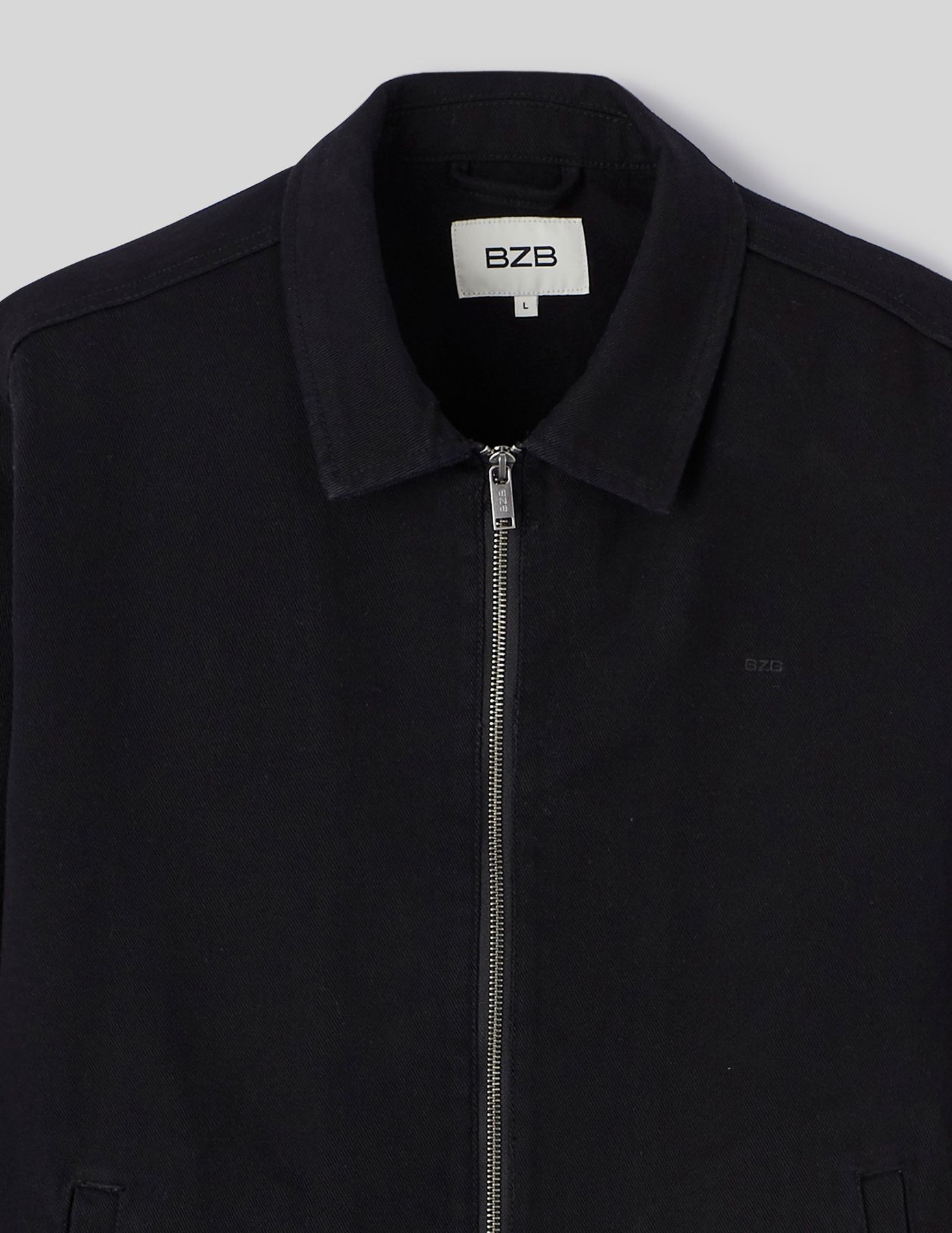Veste zippée uni