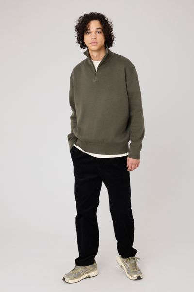 Pull col montant zippé