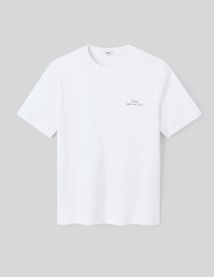 T-shirt broderie poitrine