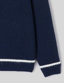 Pull col polo liseret