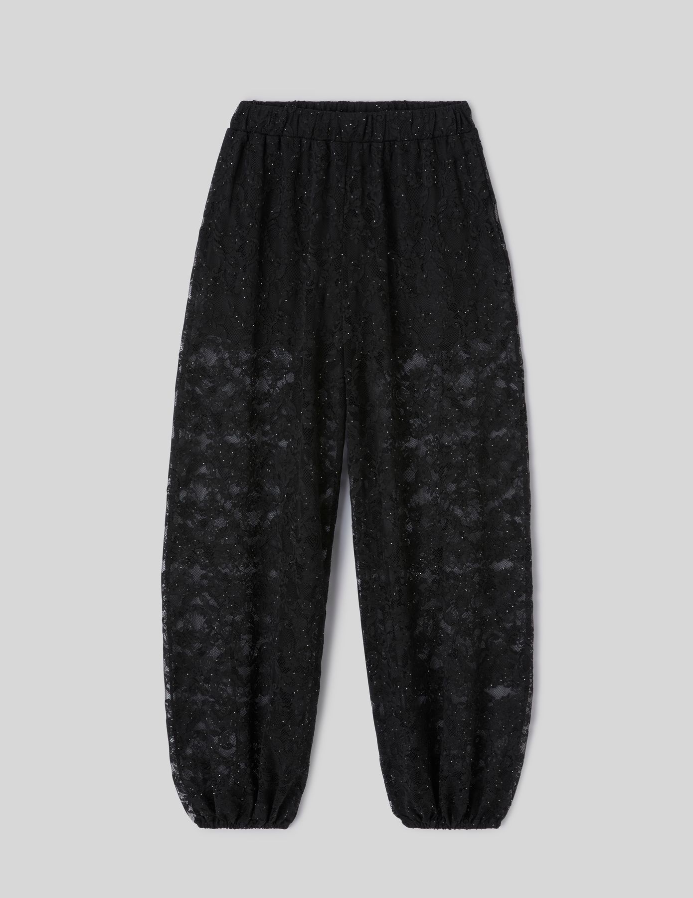 Pantalon bouffant en dentelle