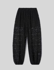 Pantalon bouffant en dentelle