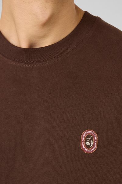 T-shirt imprim&eacute; et brod&eacute;