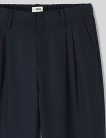 Pantalon fluide double pinces