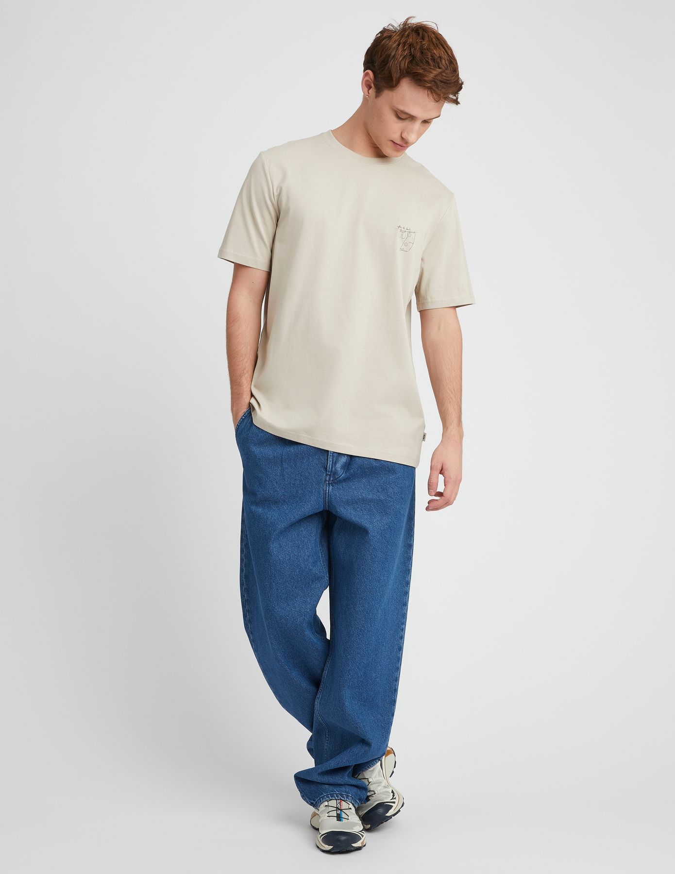 T-shirt imprimé poitrine