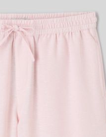 Bermuda en viscose lin