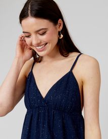 Robe courte à paillettes
