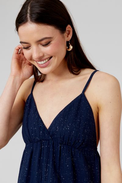 Robe courte à paillettes
