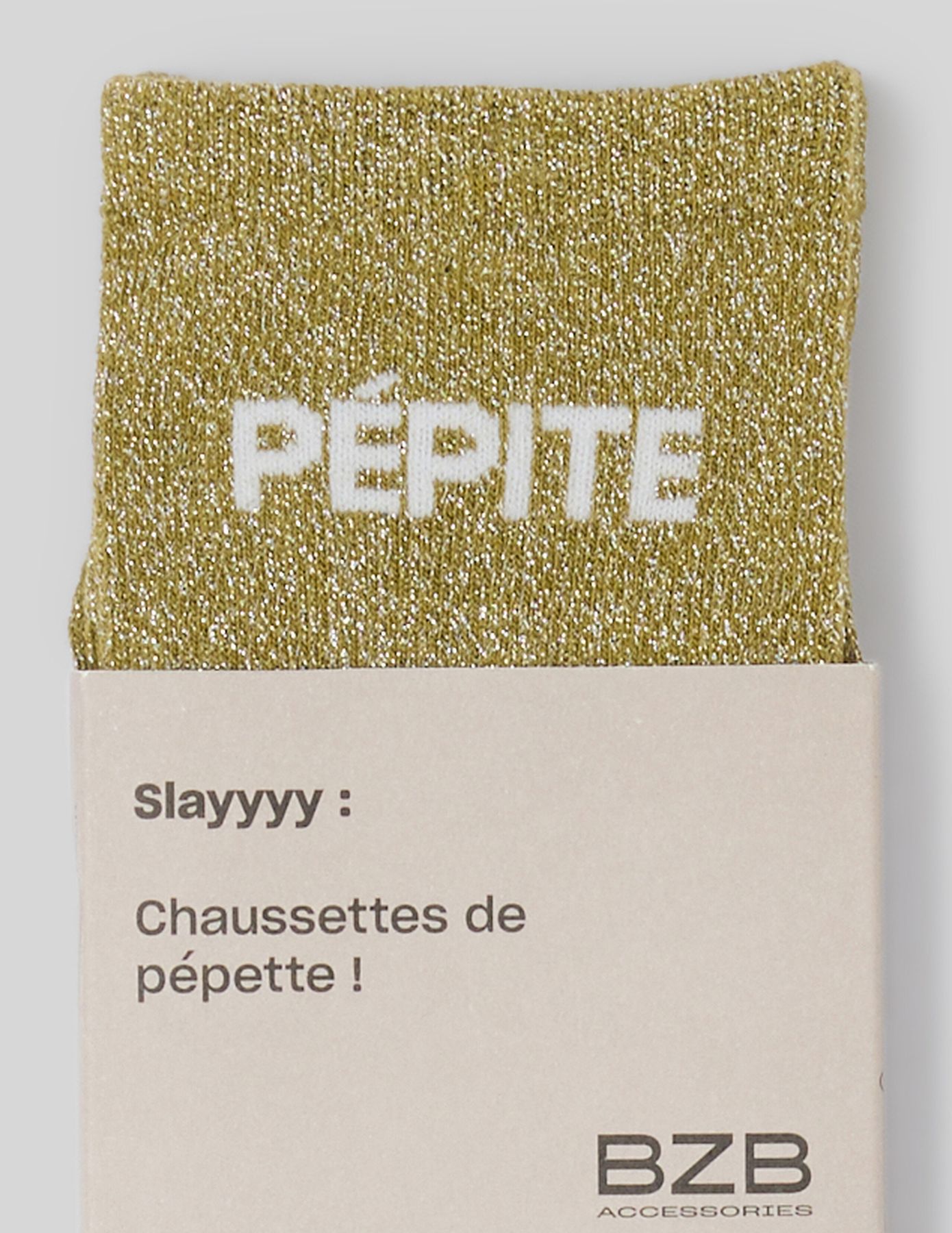 Chaussettes lurex