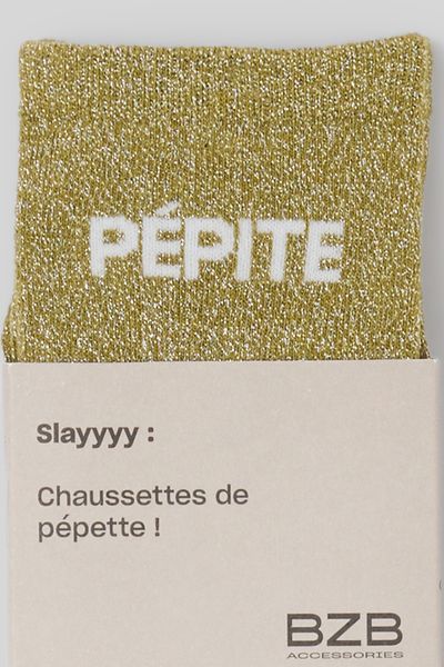 Chaussettes lurex