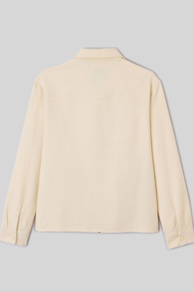 Veste zipp&eacute;e textur&eacute;e