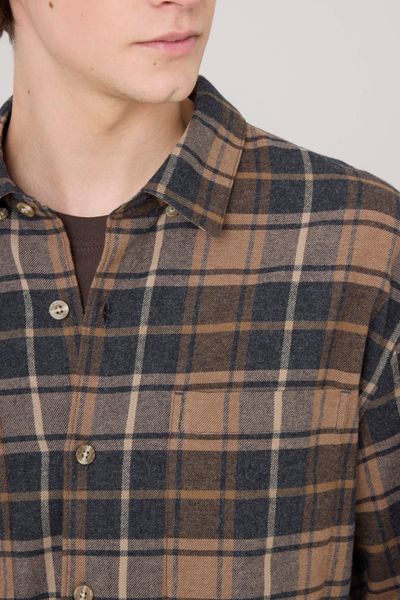 Chemise à carreaux