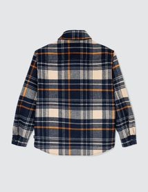Veste surchemise à carreaux