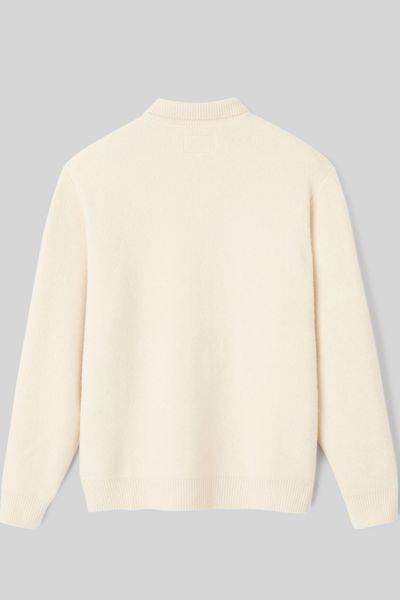 Cardigan col polo
