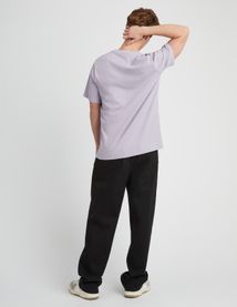 T-shirt broderie poitrine