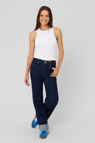 Jean straight revers