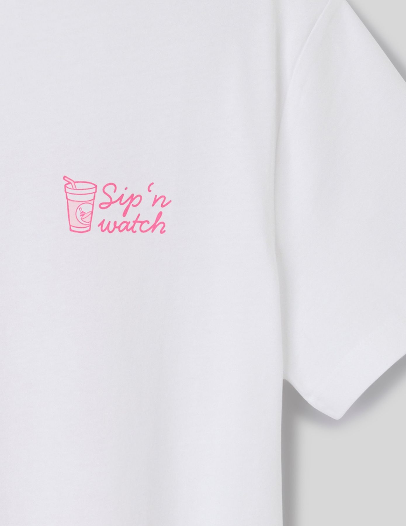 T-shirt imprim&eacute; devant/ dos