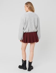 Veste boule en laine