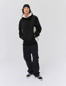Blouson pop over colorblock