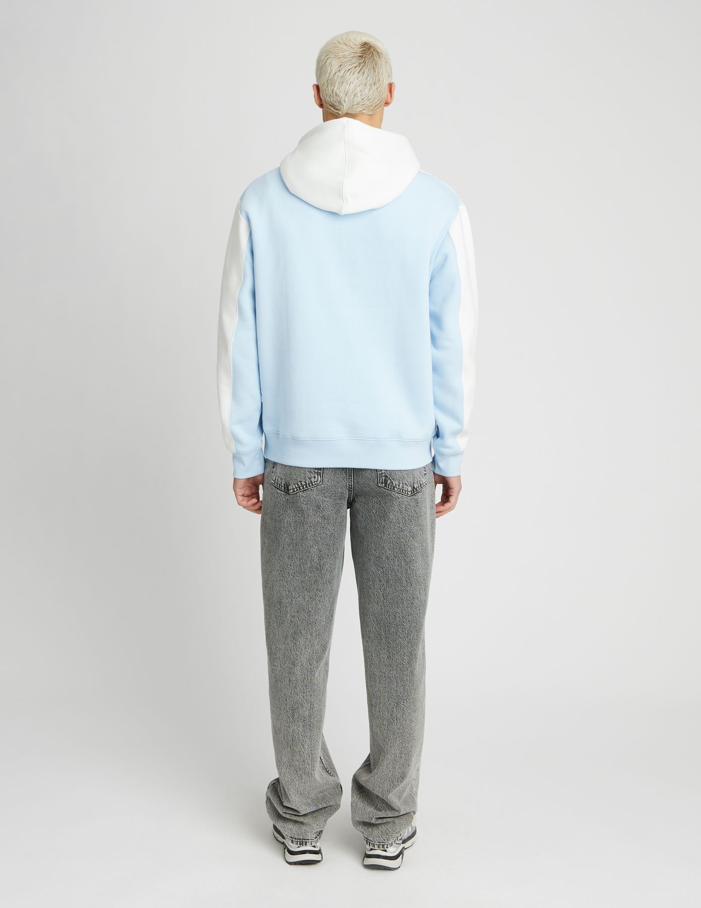 Sweat à capuche colorblock