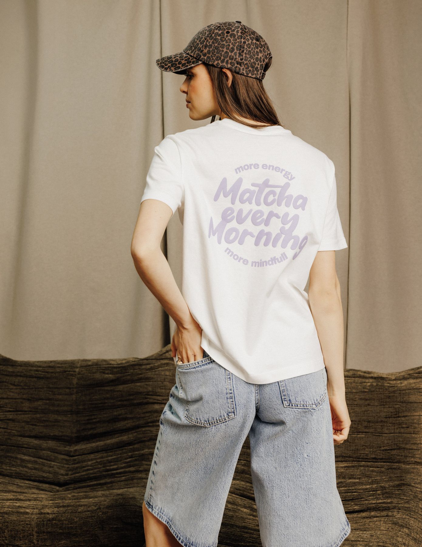 T-shirt imprim&eacute; devant/dos