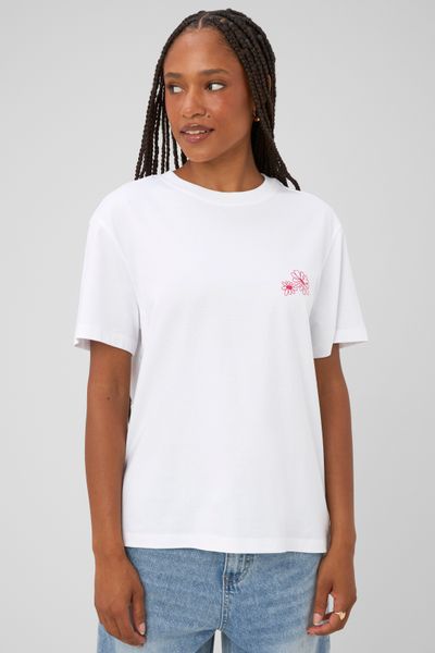 T-shirt imprim&eacute; devant / dos