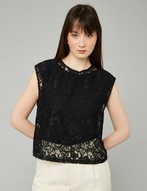 Blouse en dentelle