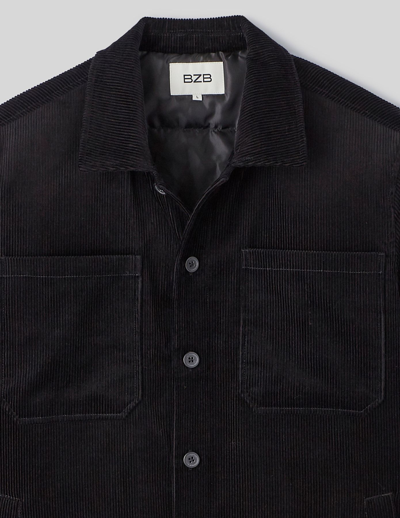 Veste surchemise velours