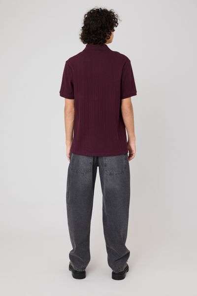 Polo maille fantaisie