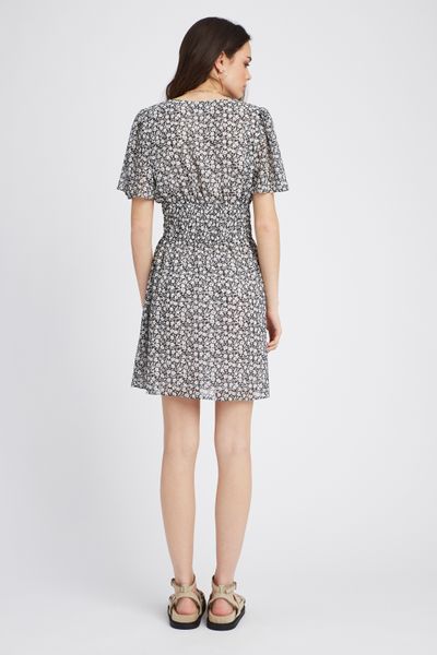 Robe courte imprim&eacute;e