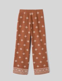 Pantalon brod&eacute;