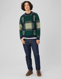 Pull &agrave; carreaux