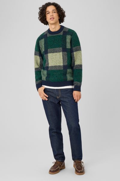 Pull &agrave; carreaux