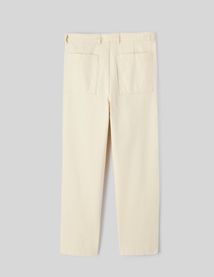 Pantalon twill à pinces