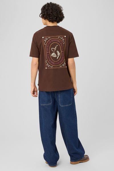 T-shirt imprim&eacute; et brod&eacute;