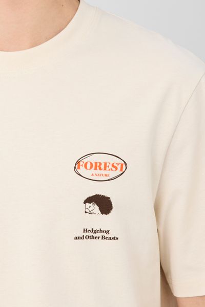 T-shirt imprim&eacute; poitrine