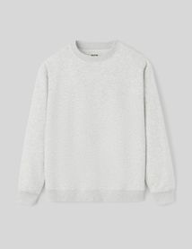 Sweat col rond uni