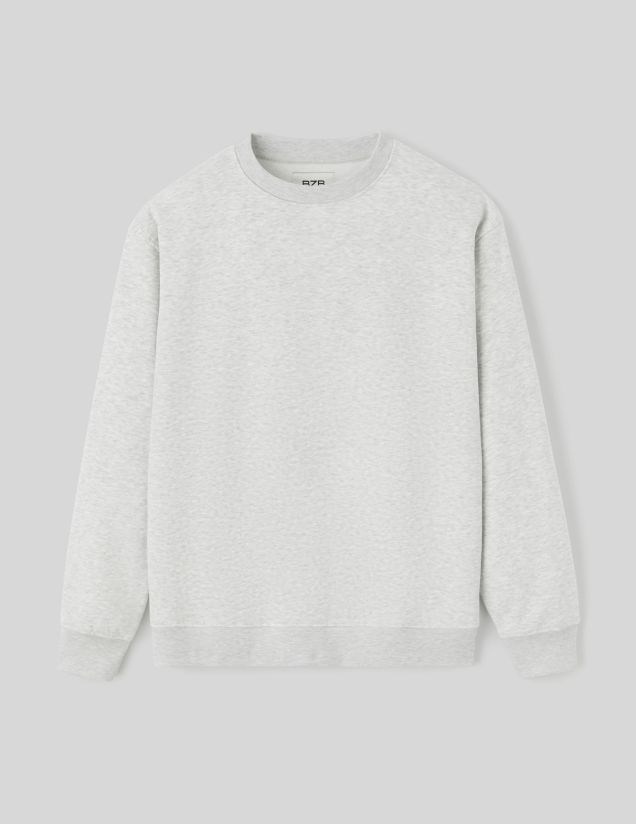 Sweat col rond uni