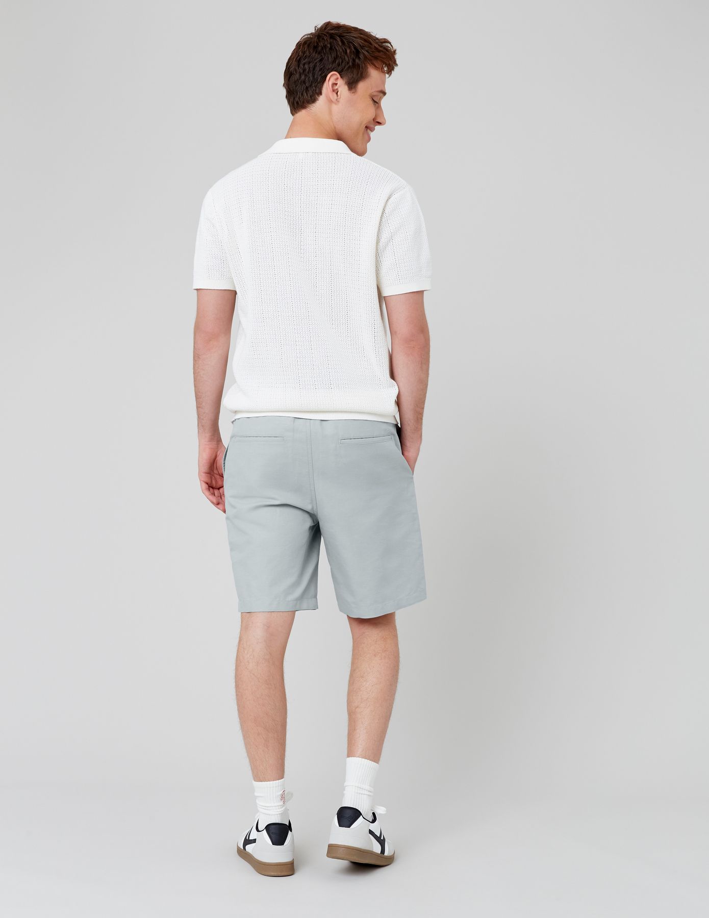 Bermuda coton lin