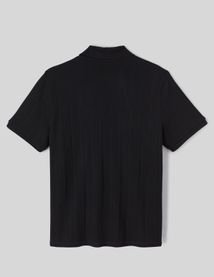 Polo maille fantaisie