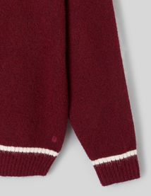 Pull col polo liseret