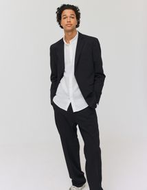 Veste de costume coupe droite