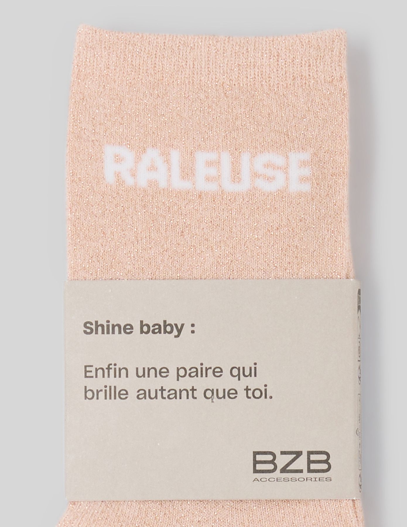 Chaussettes lurex
