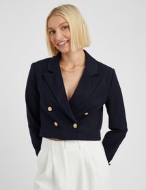 Veste blazer courte