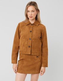 Veste en suédine