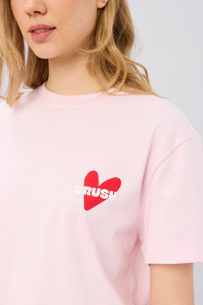 T-shirt imprim&eacute; devant