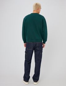 Sweat broderie poitrine