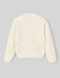Gilet maille chenille