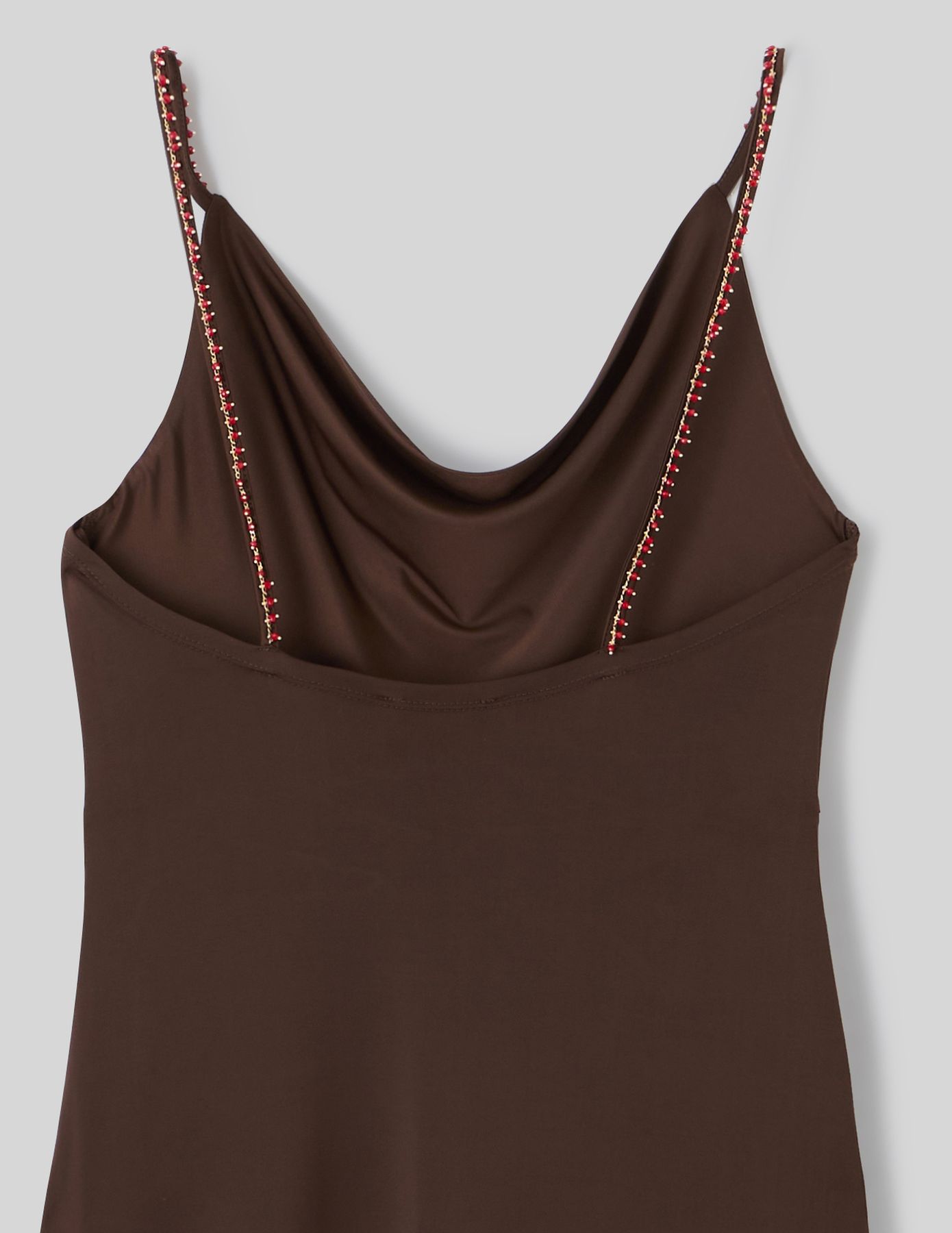 Robe longue col bénitier