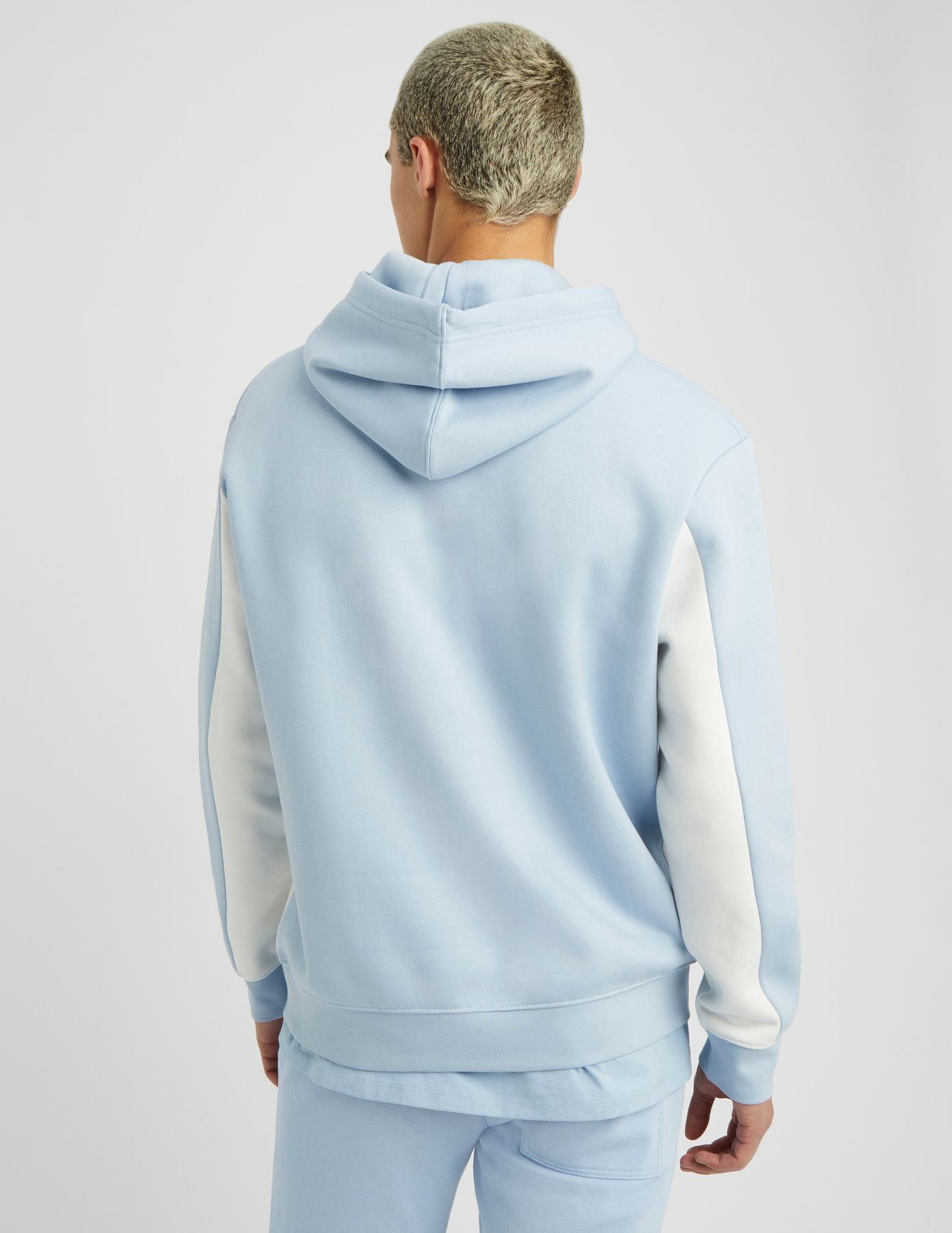 Sweat &agrave; capuche colorblock